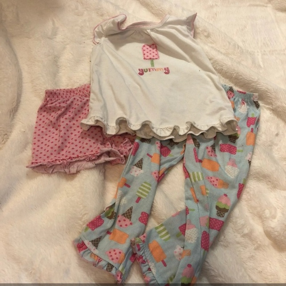 Kids dessert pajama set